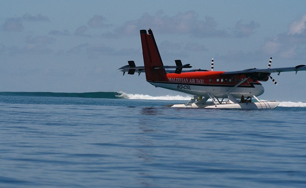 Waves Flights View, Seaplane Surfaris Maldives