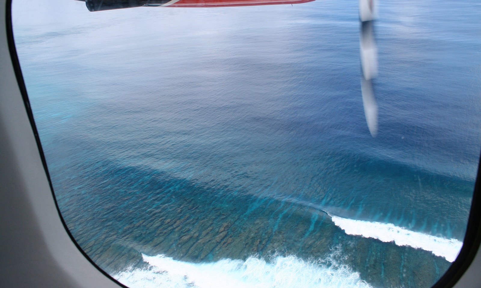 Beach Top View, Seaplane Surfaris Maldives