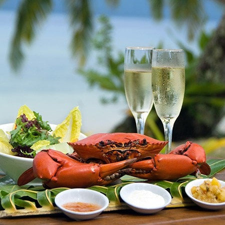 Dining, Qamea Fiji