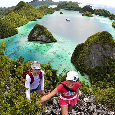 Tracking the Mountain. Secret Papua surfing holiday.