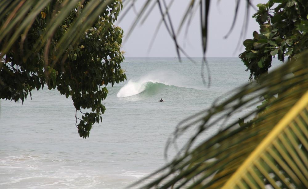  Waves from Coconut tree view. Anantara Peace Haven, Sri Lanka