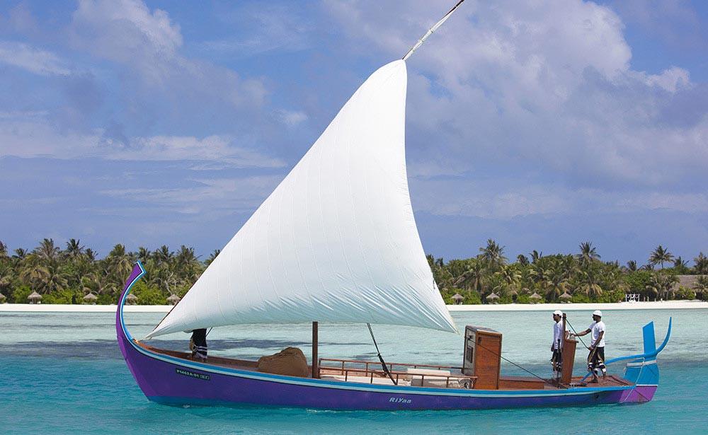 Boat Riding. Anantara Dhigu Maldives