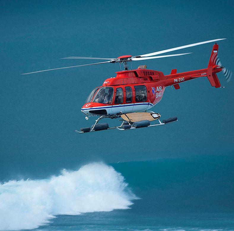 Helicopter. Art Of Luxury Surfing