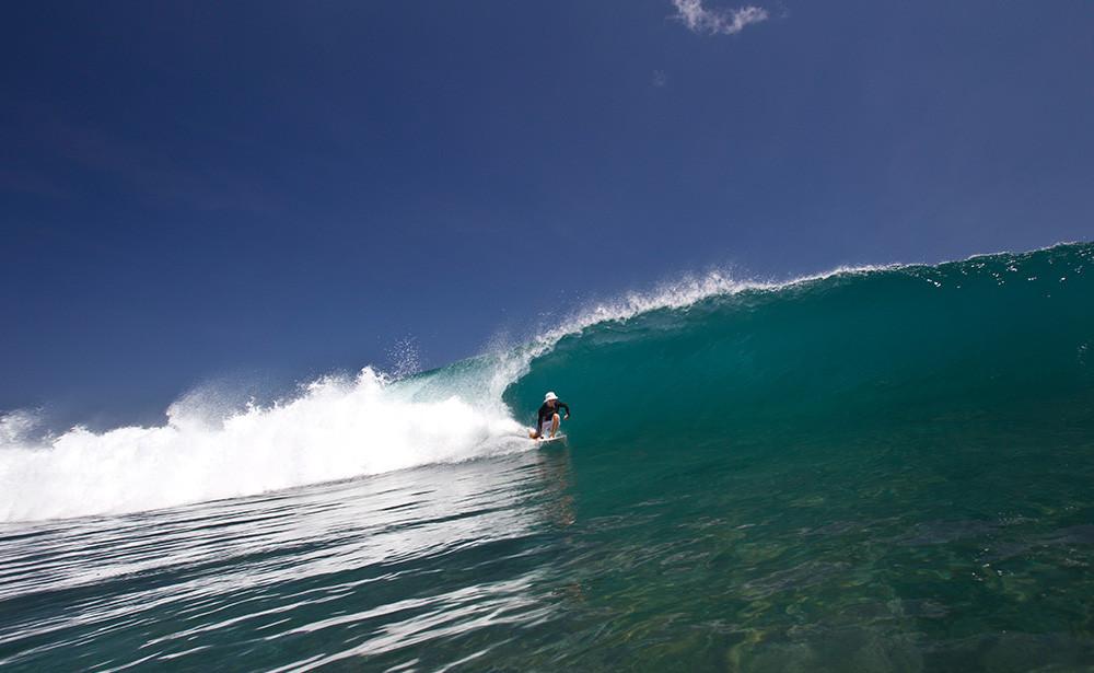Waves Surfing, Savu Sea East Indonesia