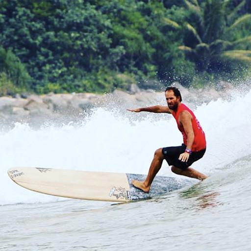 Surfing balance waves. Four Seasons Costa Rica 