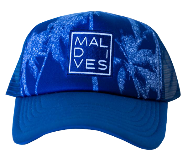 Maldives Trucker Cap - Navy on Navy