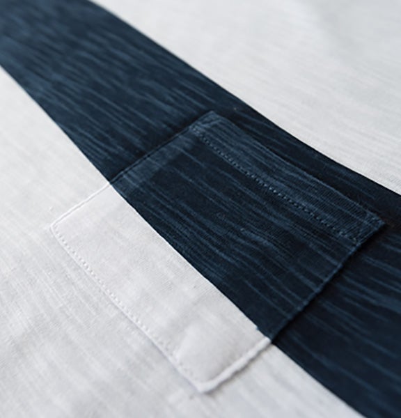 Kids's Indian Ocean Striped Crew Tee