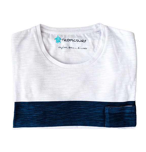 Kids's Indian Ocean Striped Crew Tee