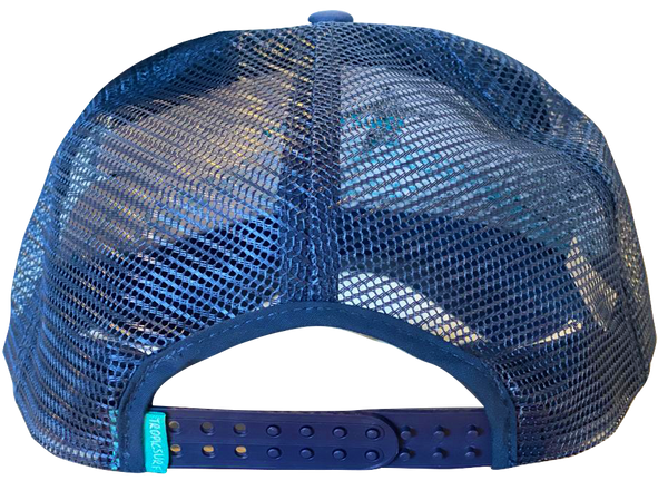 Maldives Trucker Cap - Navy on Navy